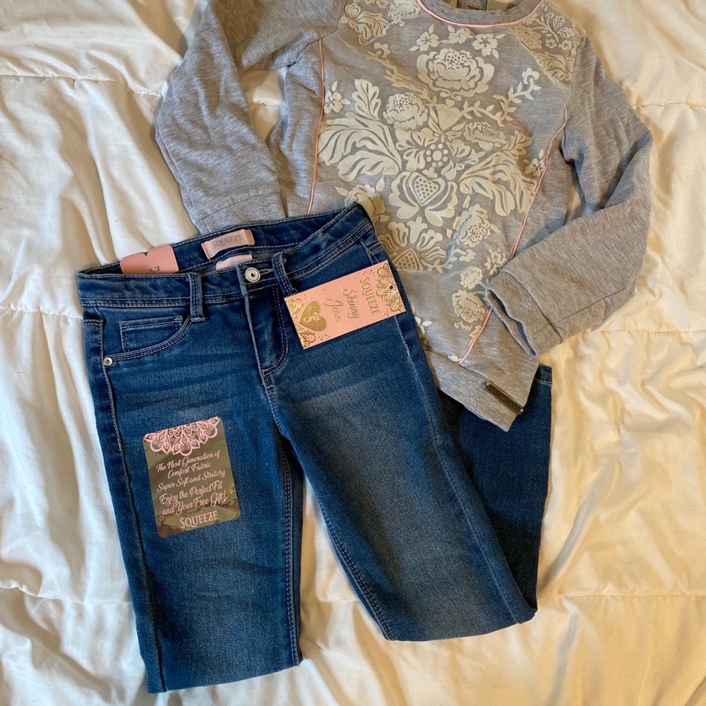 Squeeze Girls Skinny Jean NWT